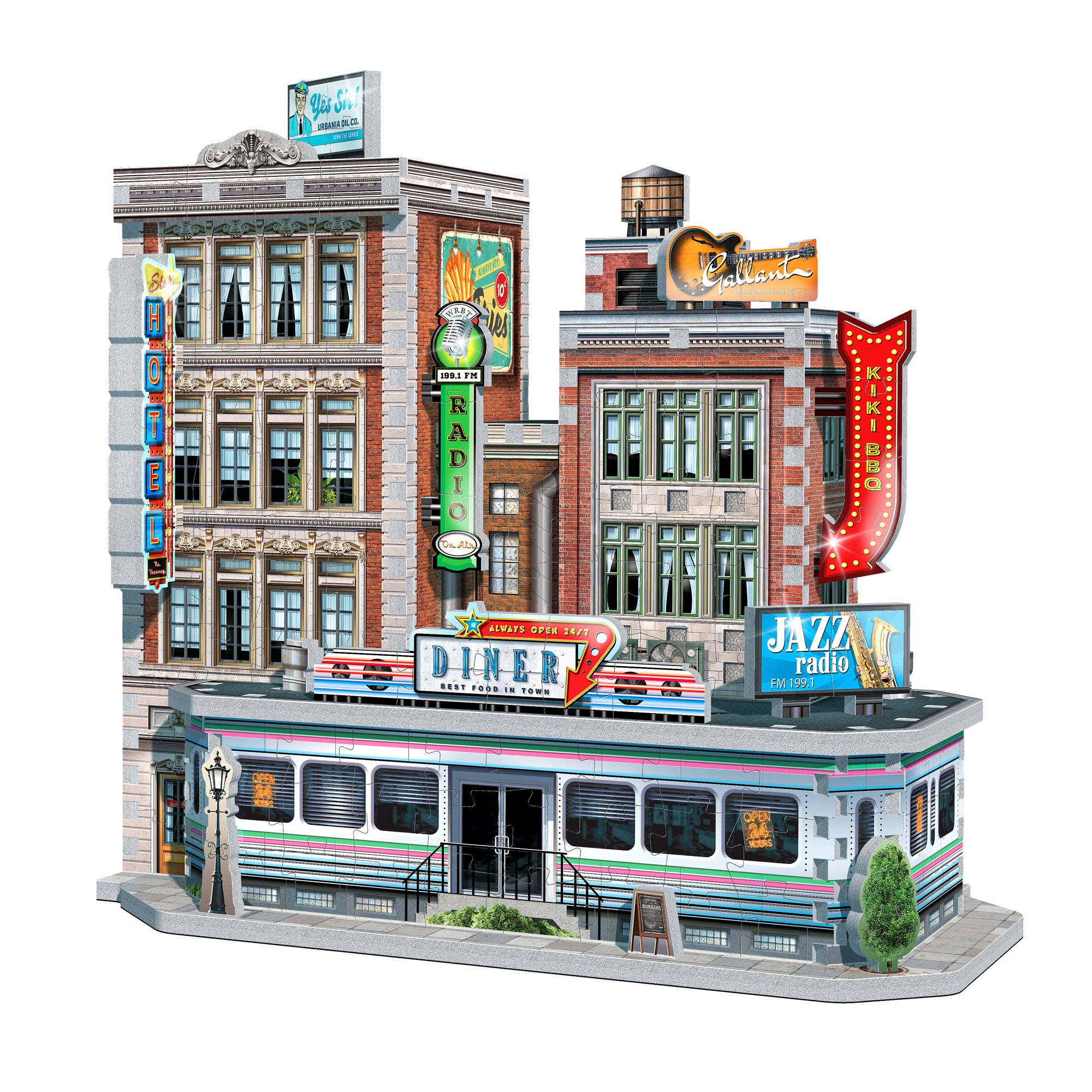1950s Diner – Wrebbit3D Puzzles