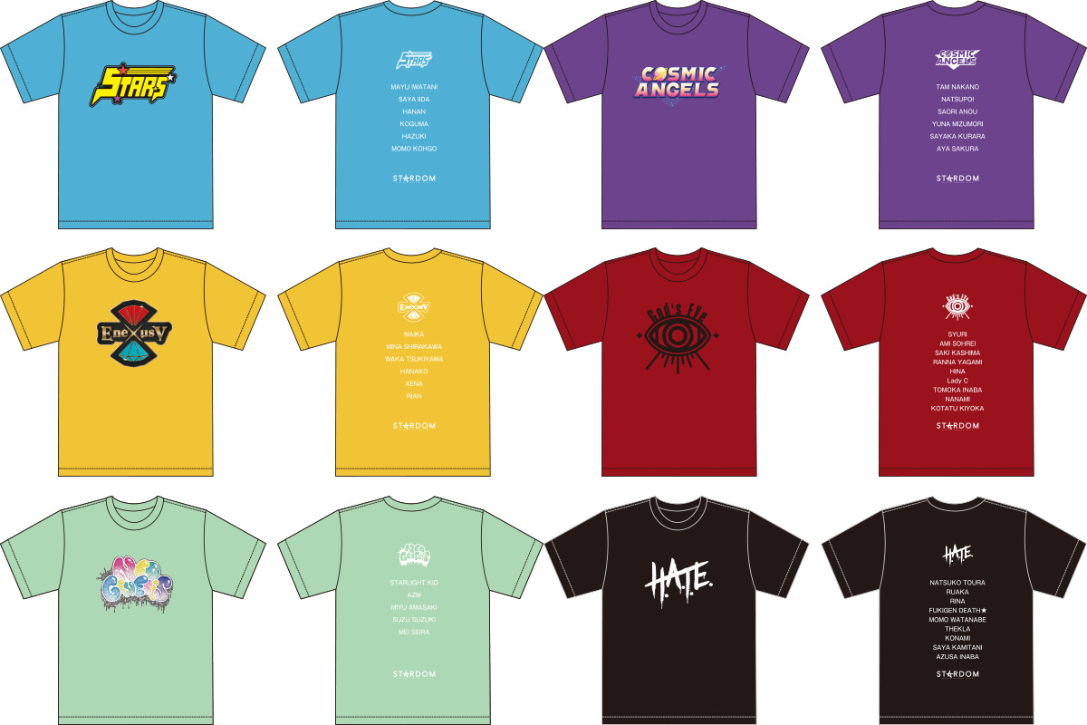 販売開始】通販サイトMySTARDOMにてスターダム公式グッズが販売開始