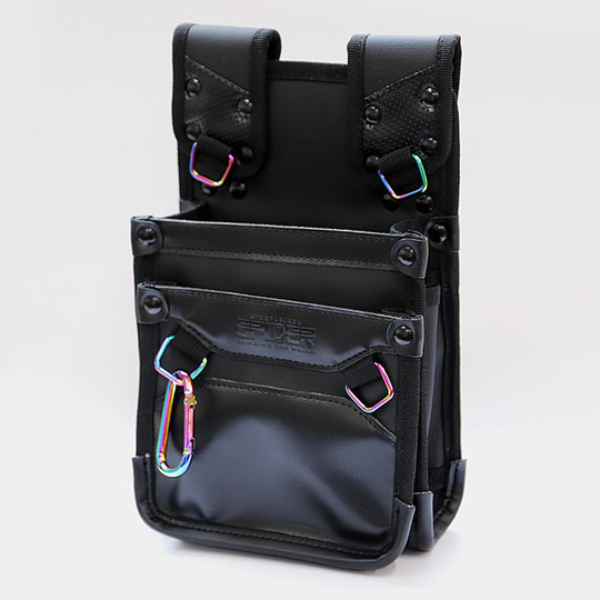 SK11 小型腰袋2段 SPD-RIP6-JY 商品詳細｜鳶服 鳶用品の宮乃屋｜関東鳶