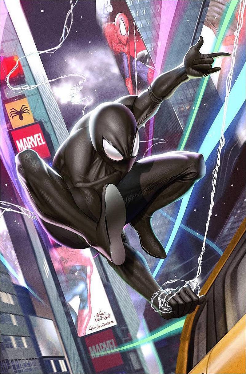 ULTIMATE SPIDER-MAN #1 4th Print Inhyuk Lee Black Suit Virgin