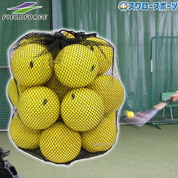 野球 フィールドフォース バッティング練習 ウレタンハードボール 20個