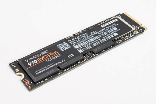 Samsung「SSD 970 EVO Plus」レビュー。書き込み性能を高めたミドル