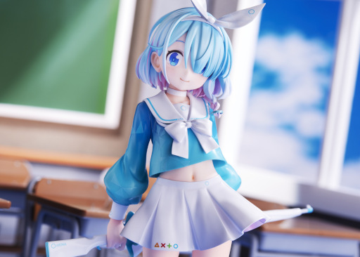 ブルーアーカイブ」，“アロナ”の1/7スケールフィギュアが登場。予約