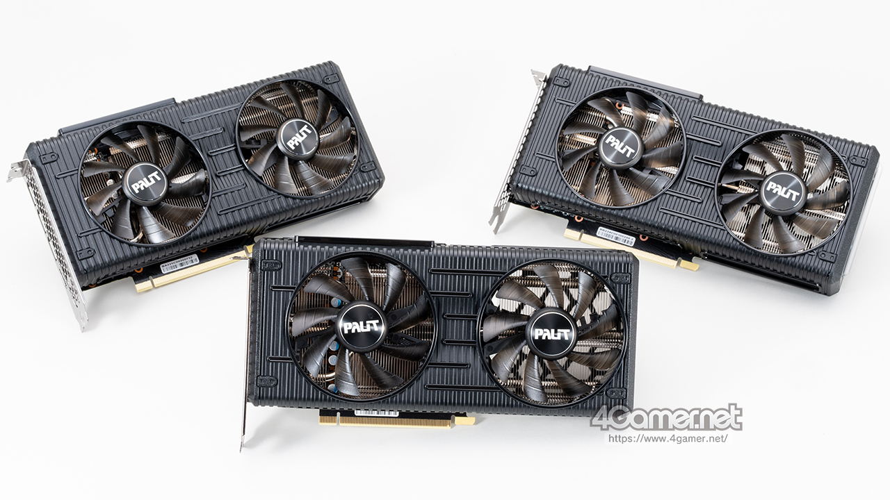 PR】Palitの「GeForce RTX 3060 Dual OC」は，NVIDIA GeForce GTX 1060
