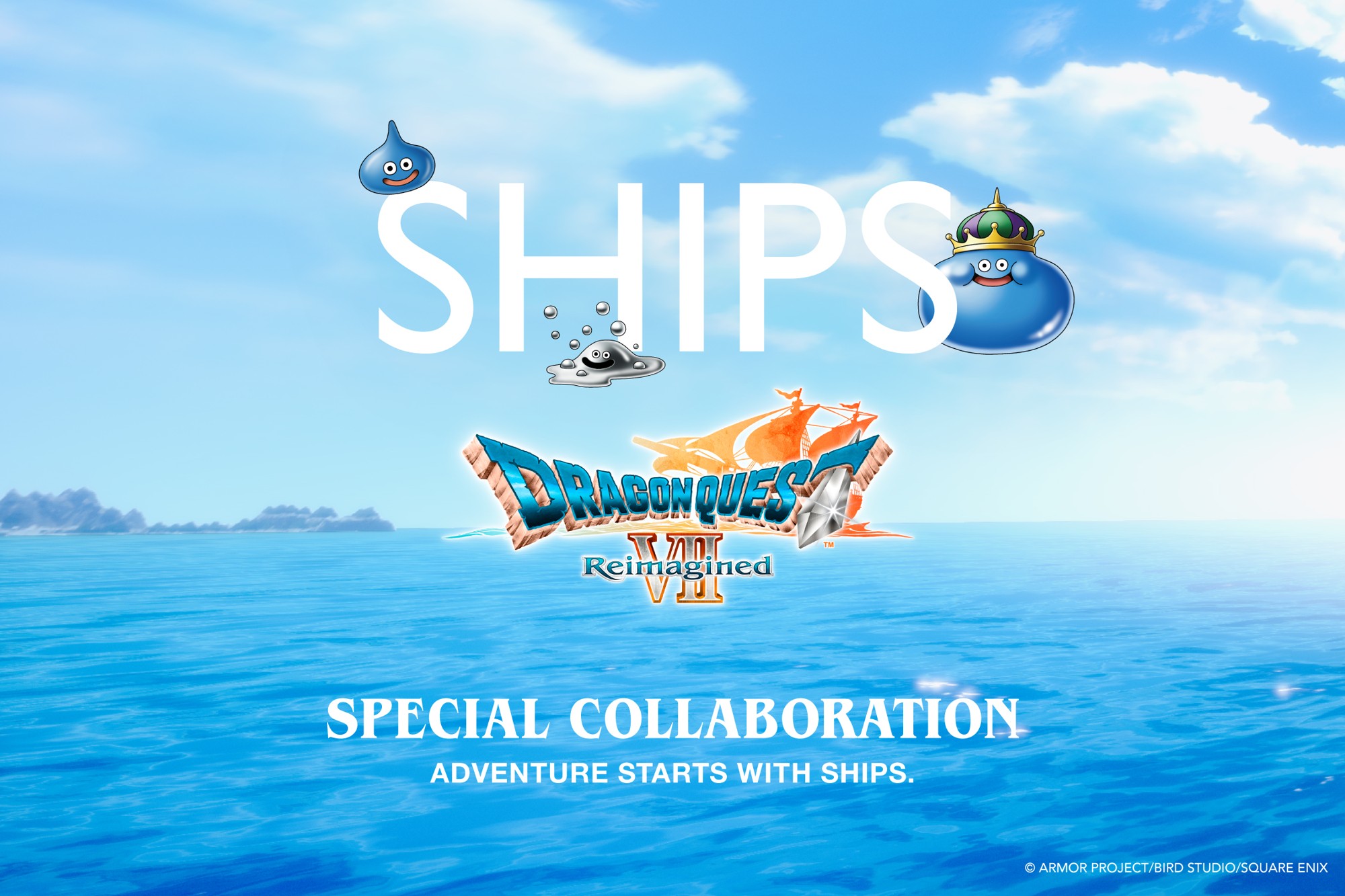 セレクトショップSHIPSと「ドラゴンクエストVII Reimagined」がコラボ