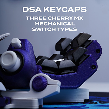 Cherry MX採用でスイッチ周りのデザインを一新した片手用キーパッド