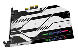 Creative，ゲーマー向けPCIeサウンドカード「Sound BlasterX AE-5」を7