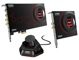Creative，「Sound Blaster Z」を国内発表。Sound Core3Dと外部