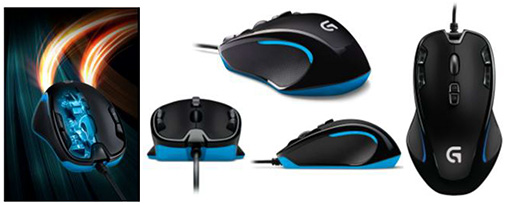 ロジクール，光学センサー搭載ゲーマー向けマウス「G300s」を3月6日