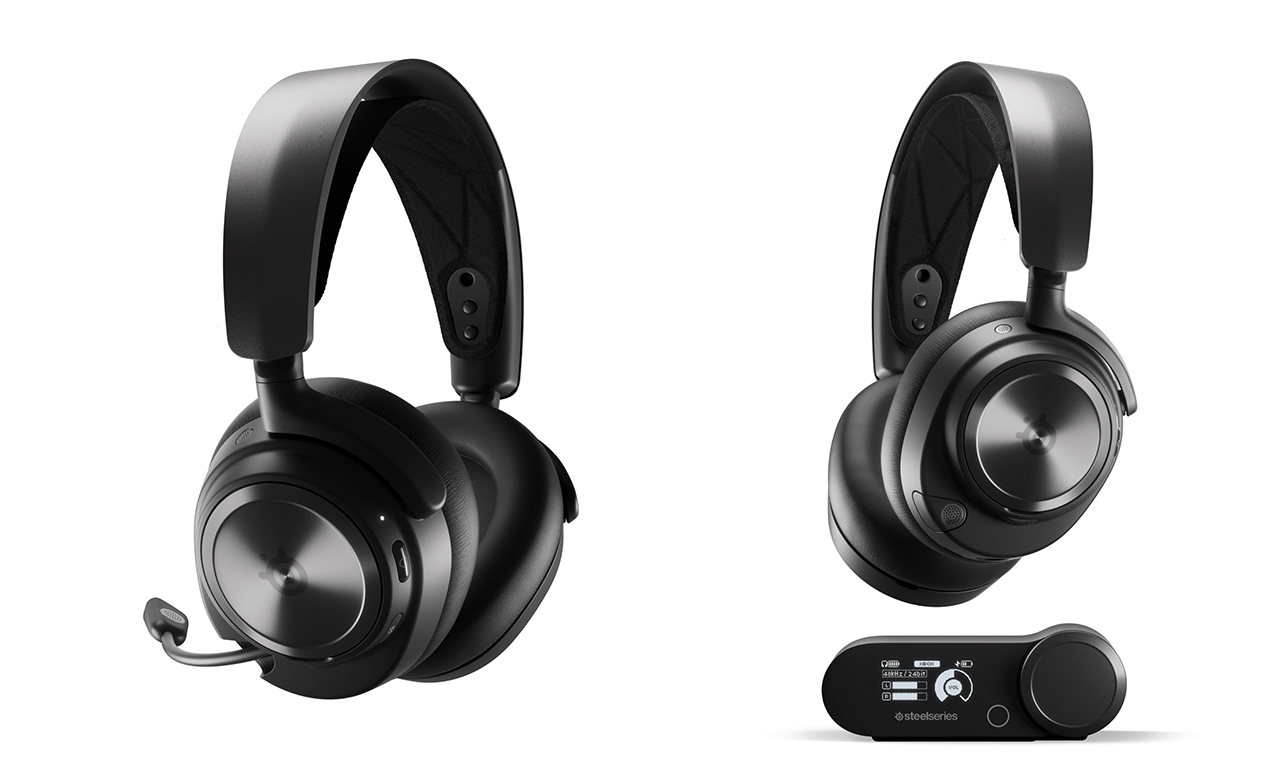 PS5/4向けのSteelSeries製ハイエンドヘッドセット「Arctis Nova Pro
