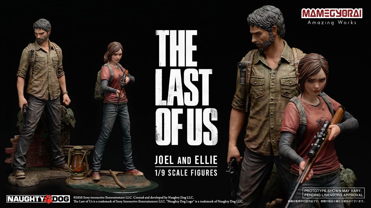 THE LAST OF US」のジョエルとエリーの1/9スケール・フィギュアが2021