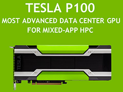 NVIDIA，PCI Express x16接続版「Tesla P100」を発表。第4四半期に市場投入