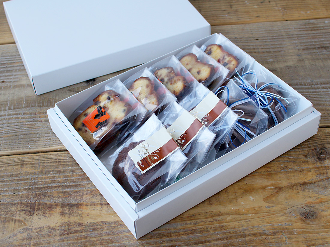 パッケージ中澤 ギフト箱 DG66 ホワイト #2418 | 無地のギフト箱