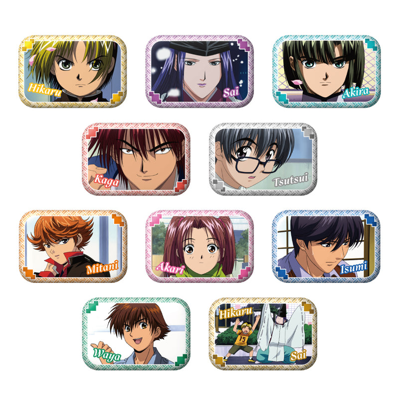 ヒカルの碁 トレーディングスクエア缶バッジ（BOX）| アニメ グッズ