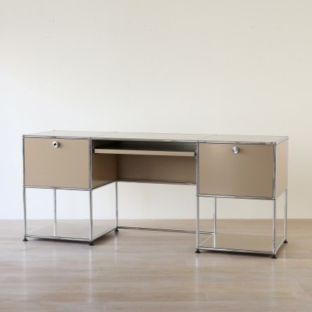 理想を叶える USMハラーのデスク】 機能美と収納力を両立した、USM