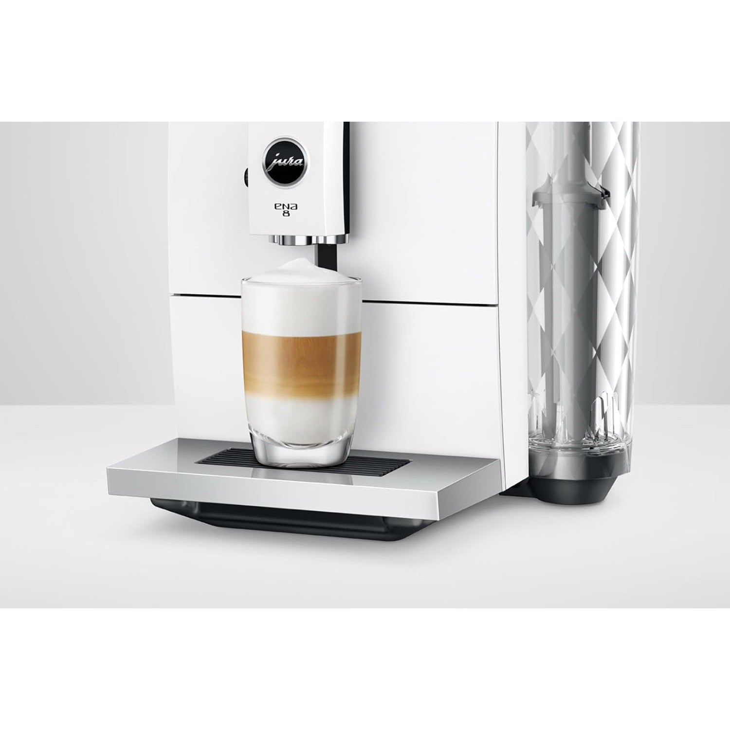 Jura ENA 8 Automatic Espresso Machine Full Nordic White - Latest