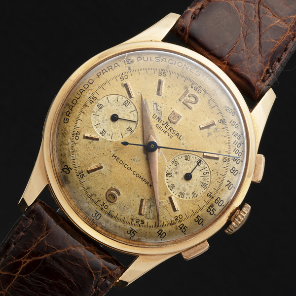 18金無垢ローズゴールド☆幻パルセーションメーター脈拍☆ユニバーサル