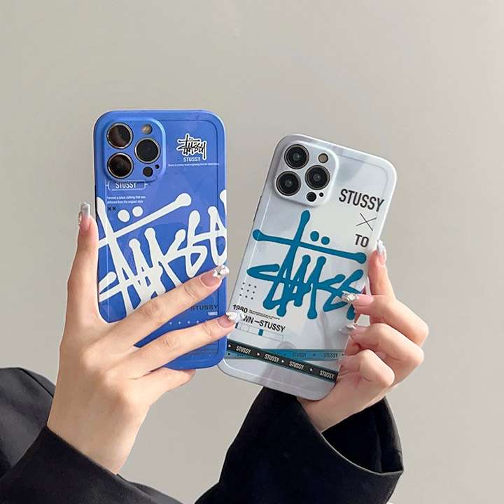 Stussy カジュアル iPhone 15カバー ブリティッシュスタイル