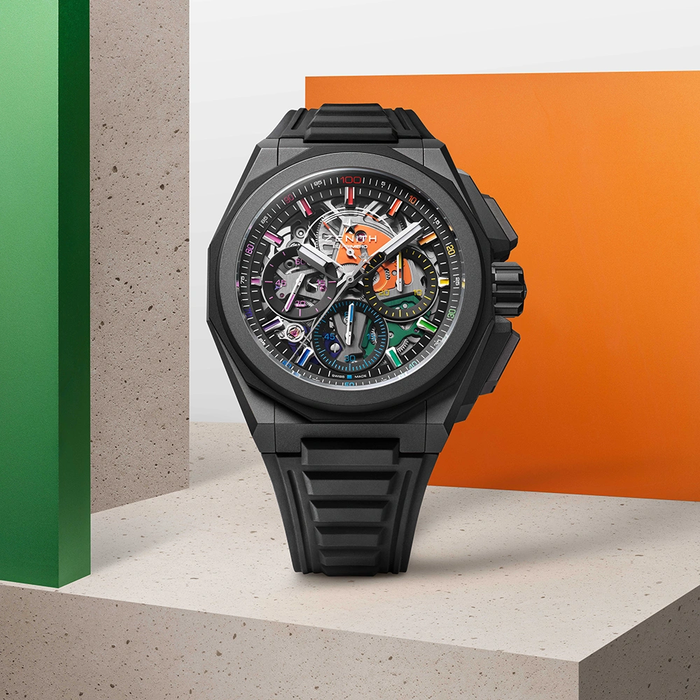 A High-frequency Mechanical Rainbow With the Zenith DEFY Extreme
