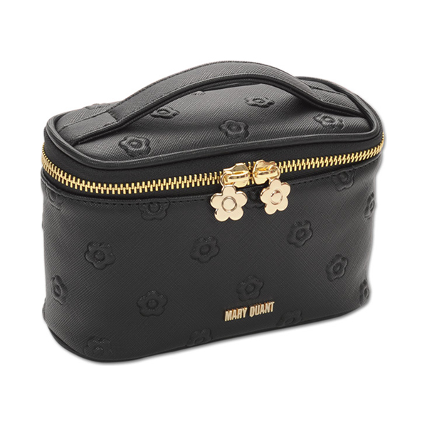 シンプルエンボスデイジーバニティ / マリークワント(化粧ポーチ