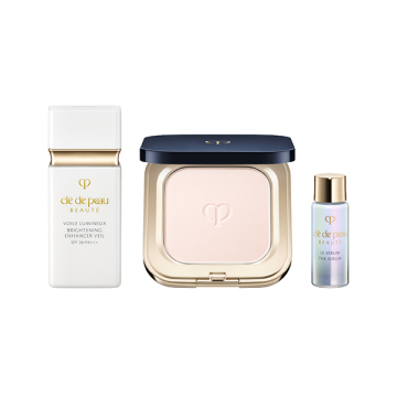 プレメイクアップ&白粉キット(ヴォワールルミヌ+プードルコンパクトエ