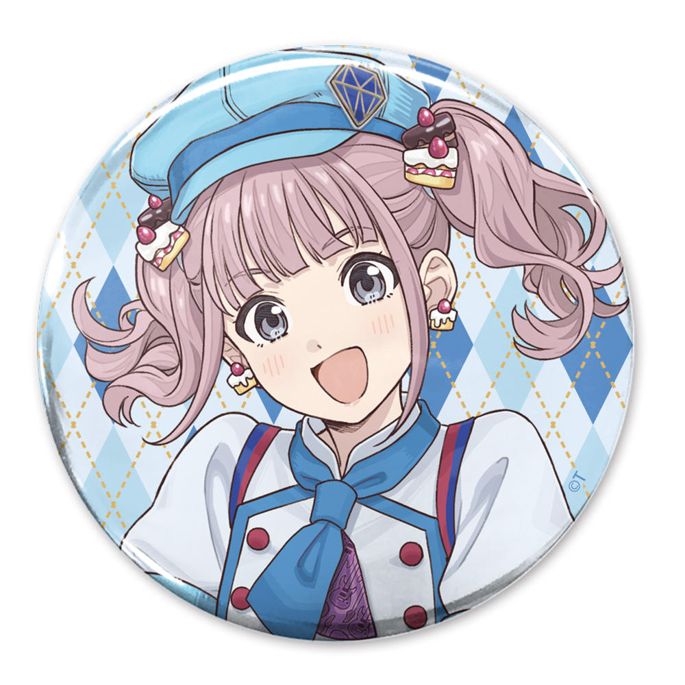 描き下ろし ヒナ 65mm缶バッジ パティシエVer. [ガールズバンドクライ