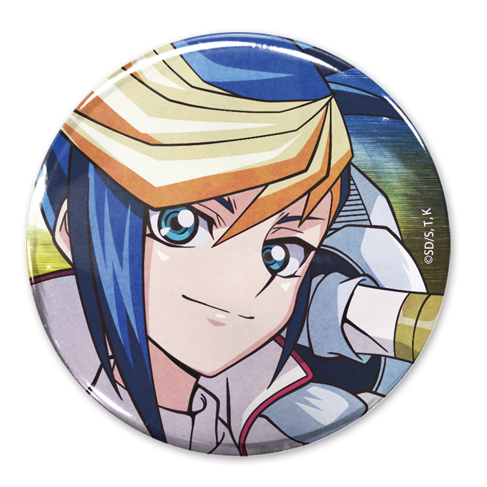 描き下ろし 神代凌牙 65mm缶バッジ オフモードの決闘者Ver. [遊☆戯