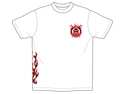 鷹木信悟「RAMPAGE DRAGON」Tシャツ（ホワイト） [新日本プロレス