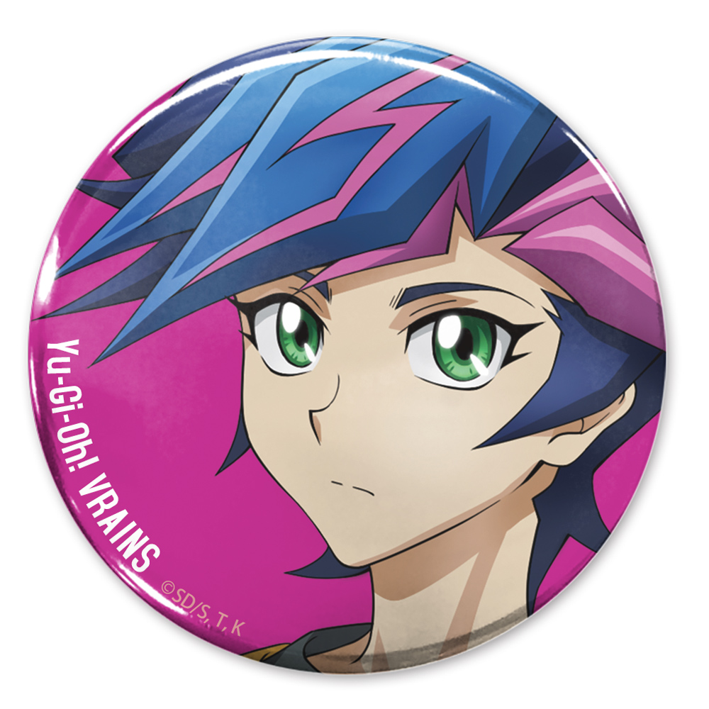 ☆限定☆描き下ろし 藤木遊作 缶バッジ Cafè Nagi Ver. [遊☆戯☆王