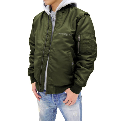 大洗女子学園 MA-1ジャケット [ガールズ＆パンツァー 最終章] | 二次元