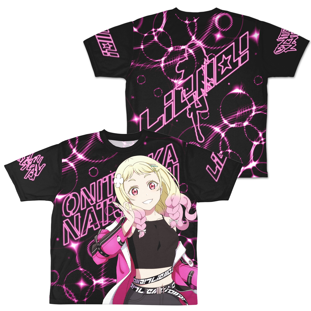描き下ろし 若菜 四季 両面フルグラフィックTシャツ [ラブライブ