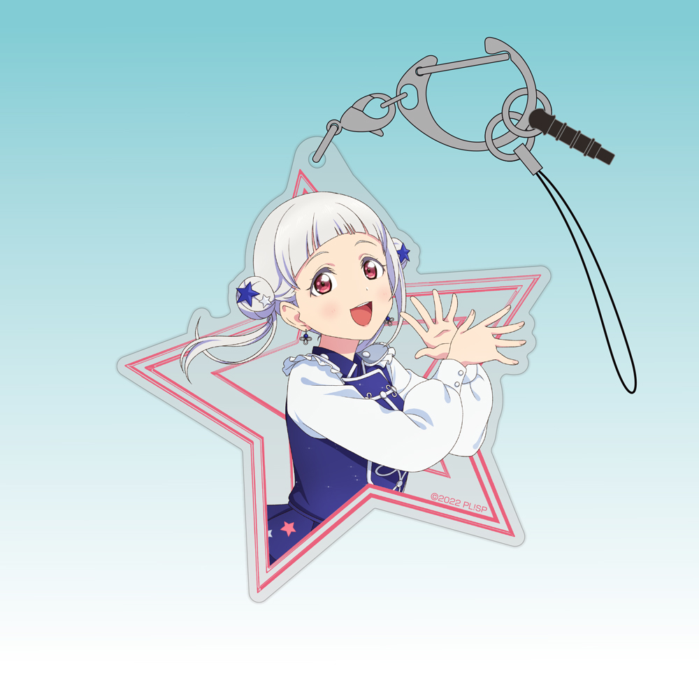 描き下ろし 嵐 千砂都 アクリルマルチキーホルダー『Sing！Shine