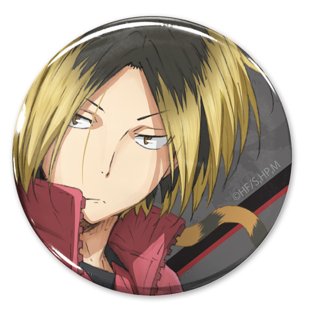 孤爪研磨 缶バッジ Ver.1.0 [ハイキュー!!] | キャラクター公式グッズ