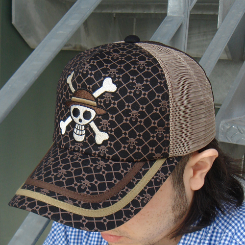 麦わらドクロモノグラムキャップ [ワンピース] | キャラクター公式