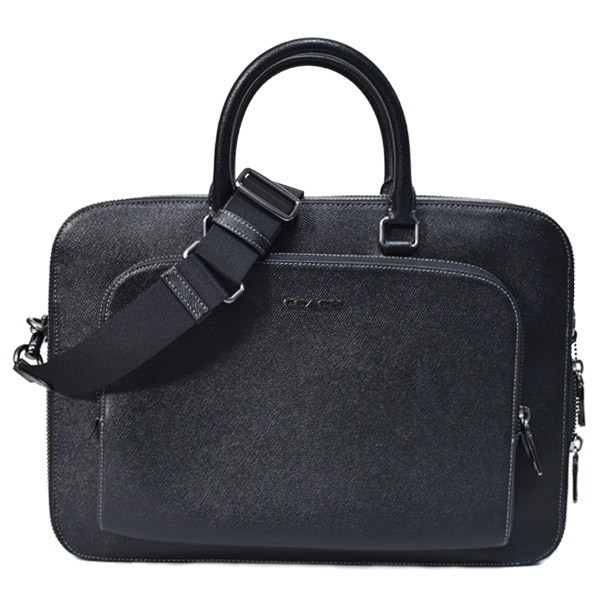 COACH】コーチ メンズ バッグ レザー イーサン ブリーフ ダブルジップ