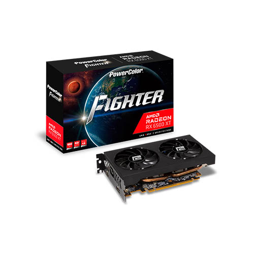 AXRX 6500XT 4GBD6-DH/OC | PowerColor(パワーカラー) Radeon RX 6500