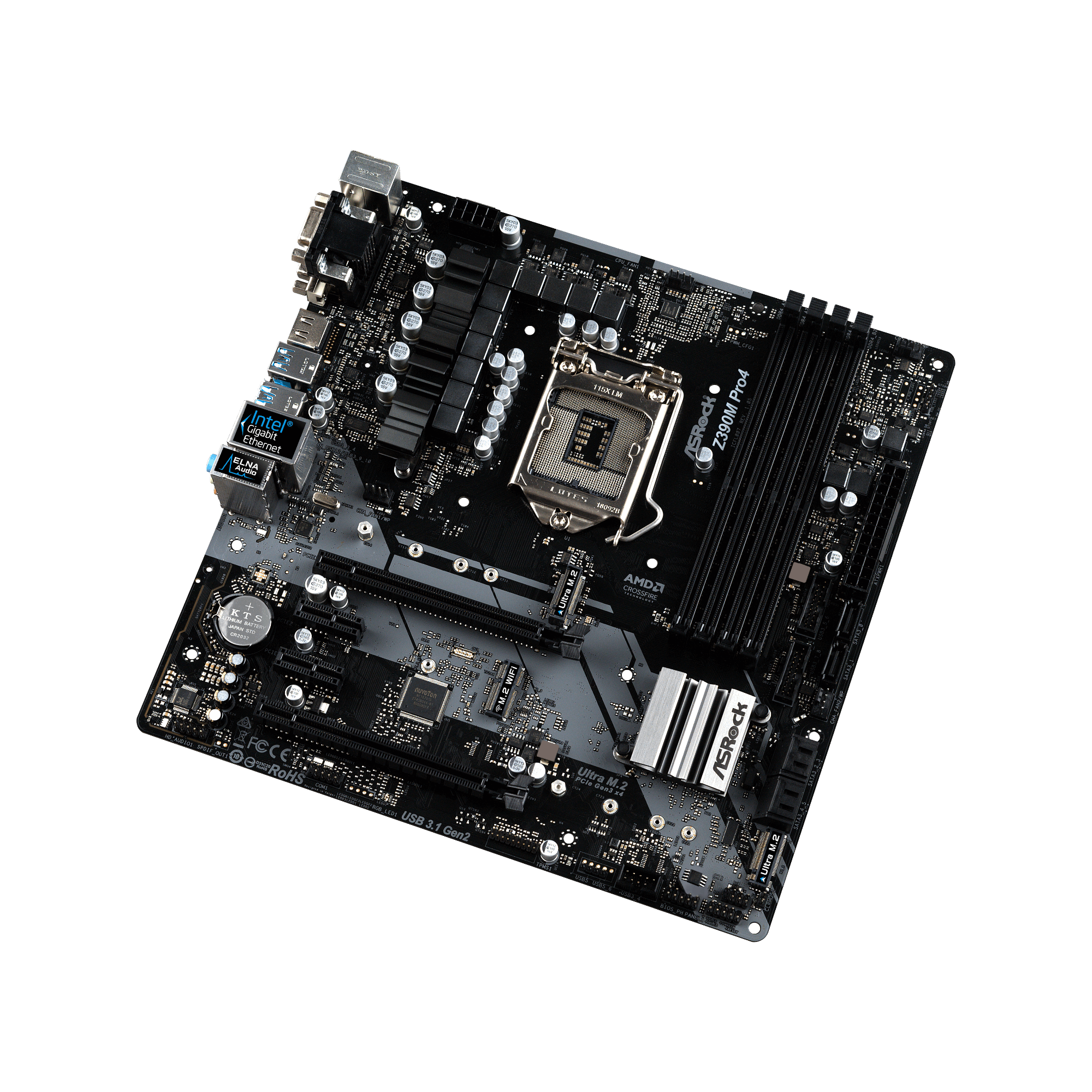 Z390M Pro4 | ASRock(アスロック) LGA1151 Intel Z390 Micro ATX