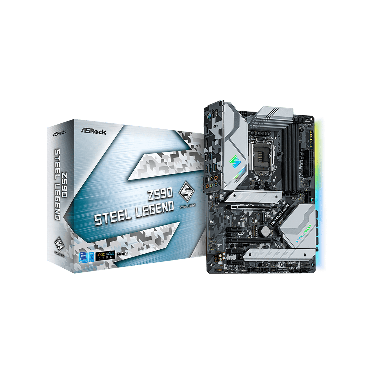 Z590 Steel Legend | ASRock(アスロック) LGA 1200 Intel Z590 ATX