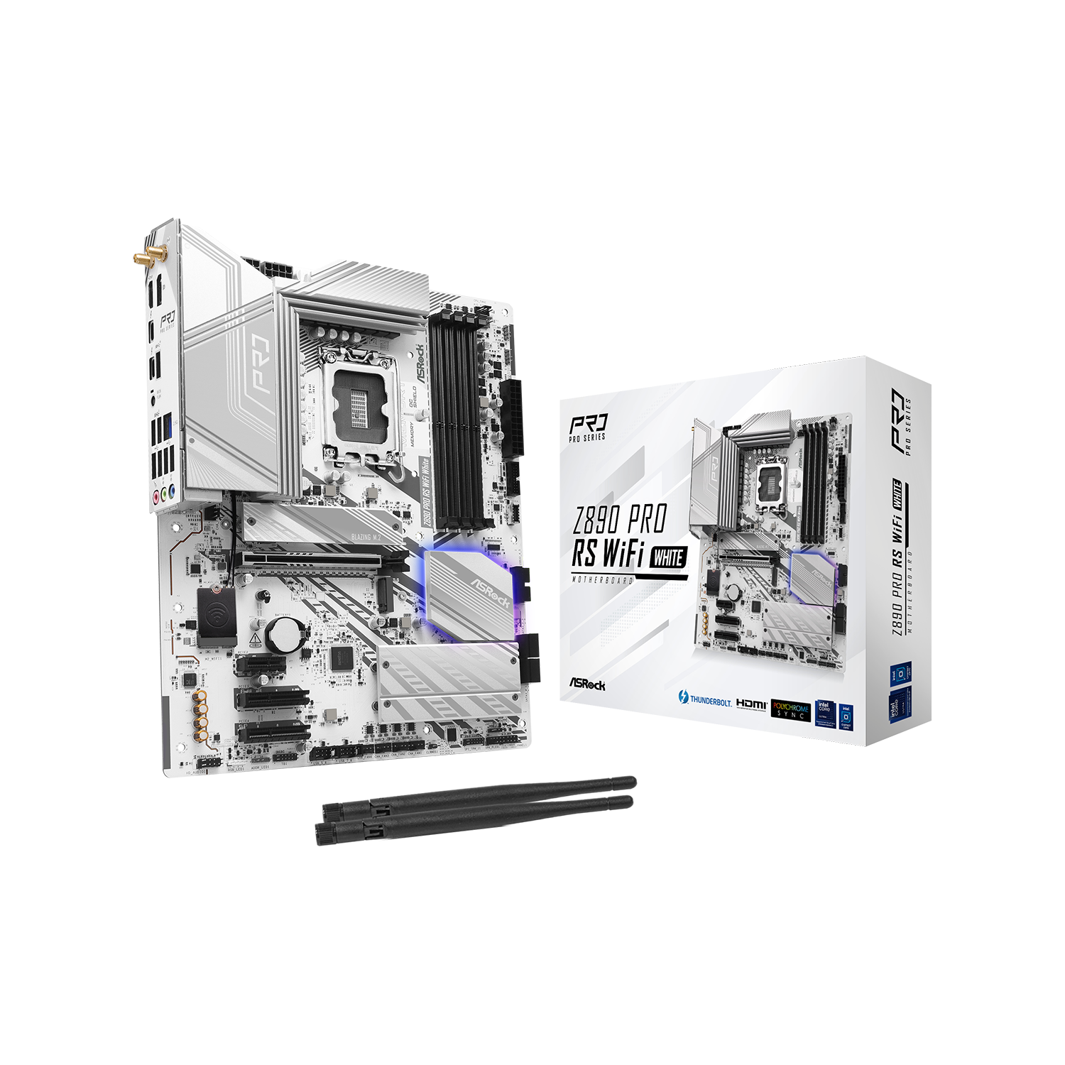 Z890 Pro RS WiFi White | Z890 Pro RS WiFi White | ASRock