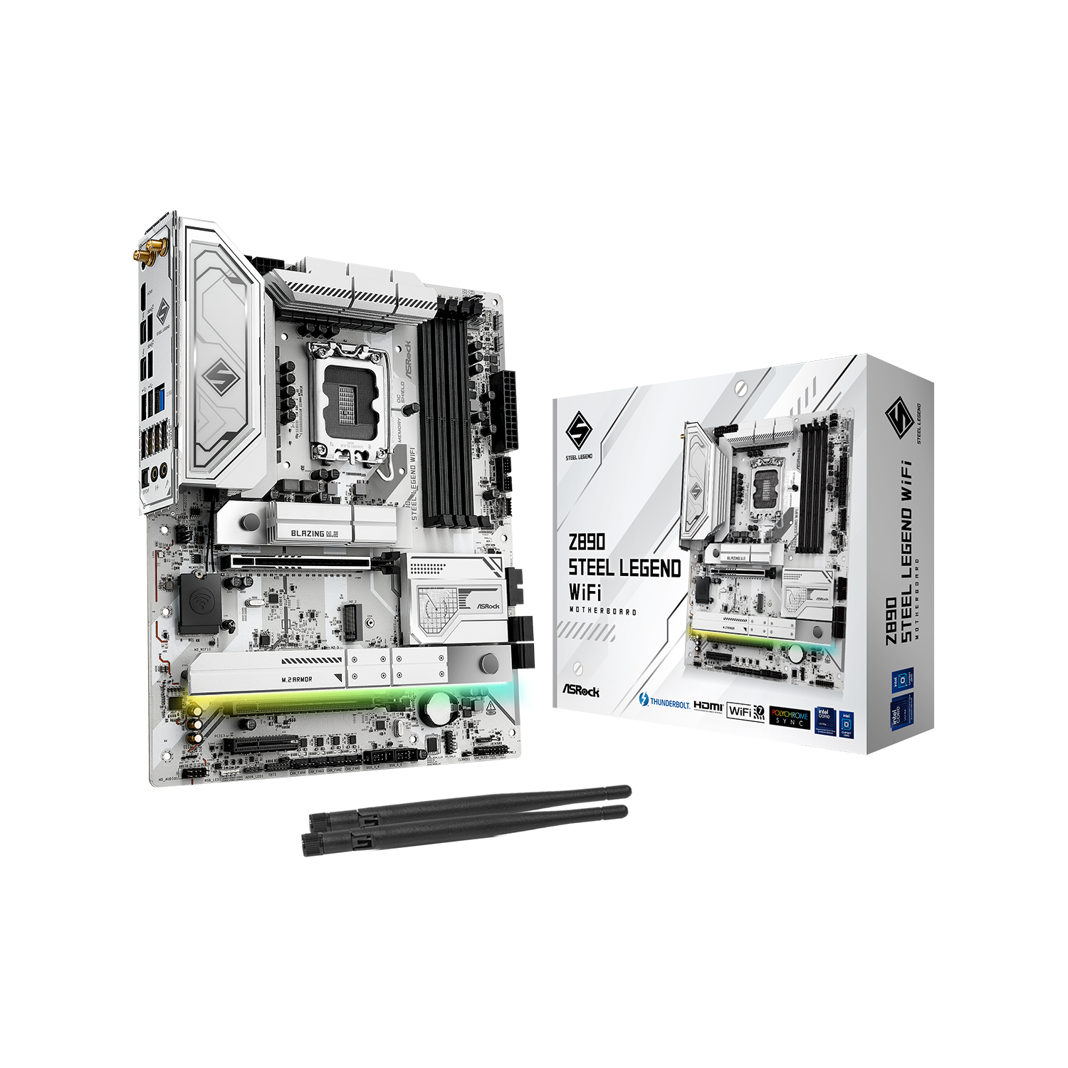 Z890 Pro RS WiFi White | Z890 Pro RS WiFi White | ASRock