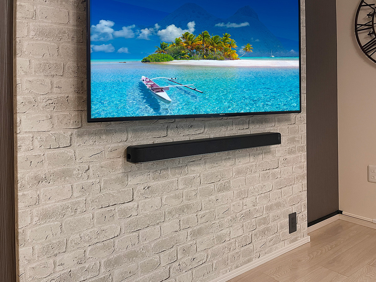 愛知県小牧市のマンションでフェイクウォールPIXYを設置し、ソニー