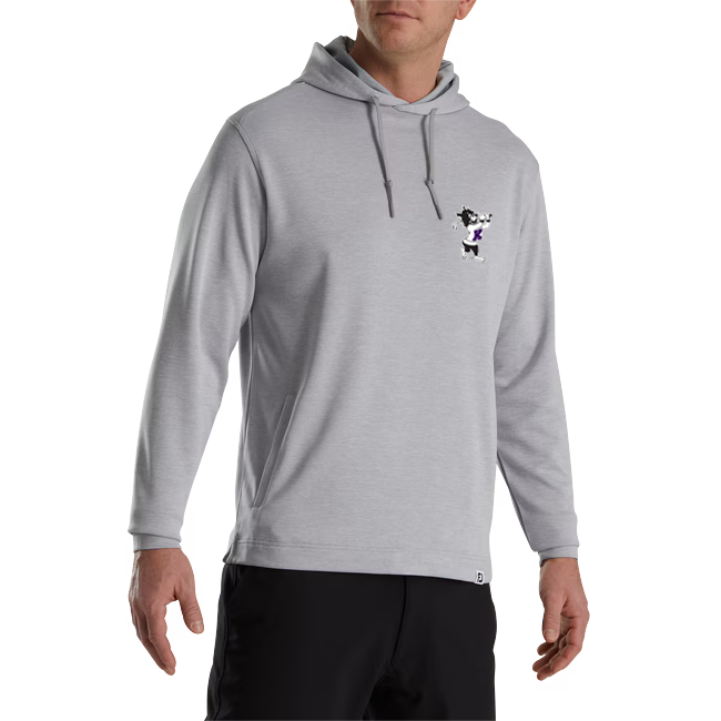 K-State FootJoy Lightweight Hoodie (Heather Grey) – CattyShack Golf