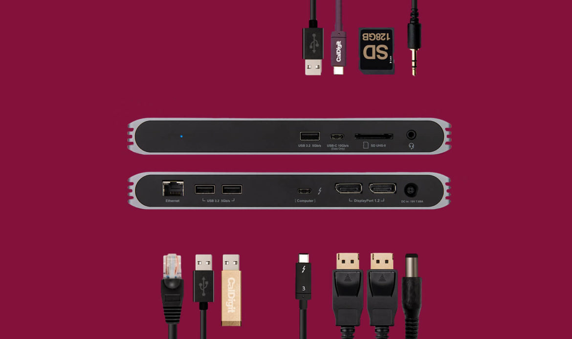 USB-C Pro Dock | Thunderbolt 3 – CalDigit