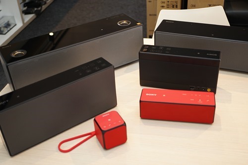 新アクティブスピーカー「SRS-X11、33、55、77、88、99」店頭全機種