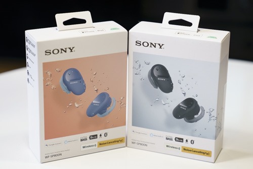 ノイキャン、防水防じん、スポーツ仕様の完全ワイヤレス「WF-SP800N