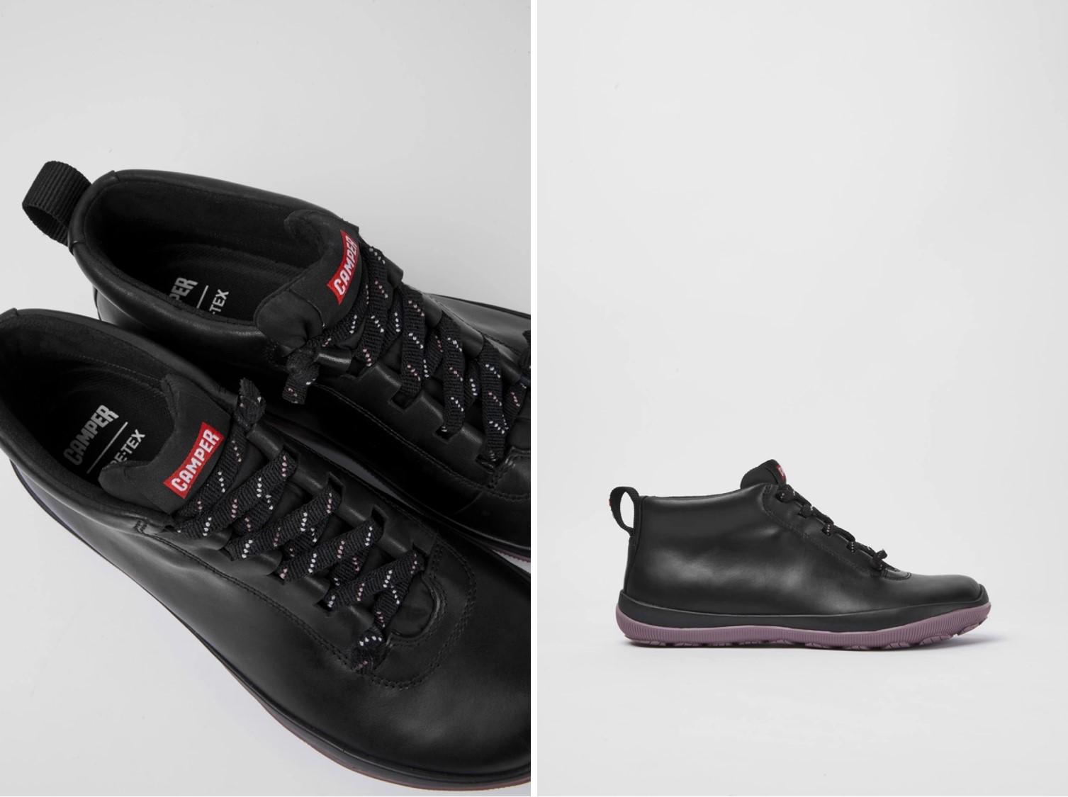 Camper ブラック レザー スニーカー防水 カンペール CAMPER [カンペール] KARST / レザースニーカー （ブラック
