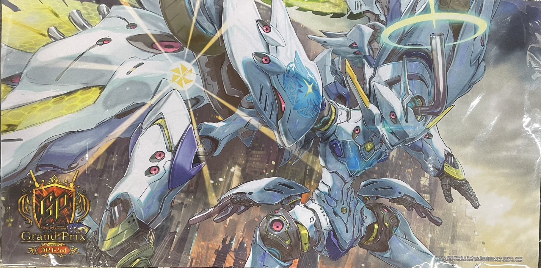 プレイマット『[GP2024-2nd]轟く覚醒レッドゾーンバスター』【サプライ