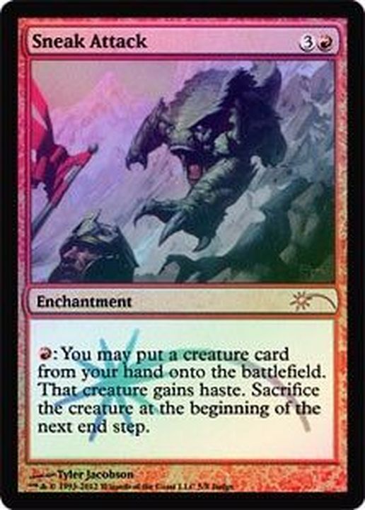 FOIL)騙し討ち/Sneak Attack《英語》【Judge Promos】