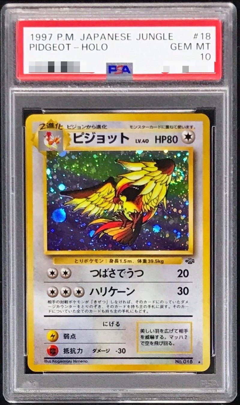 PSA10鑑定済〕ピジョット LV.40【☆】{旧裏}