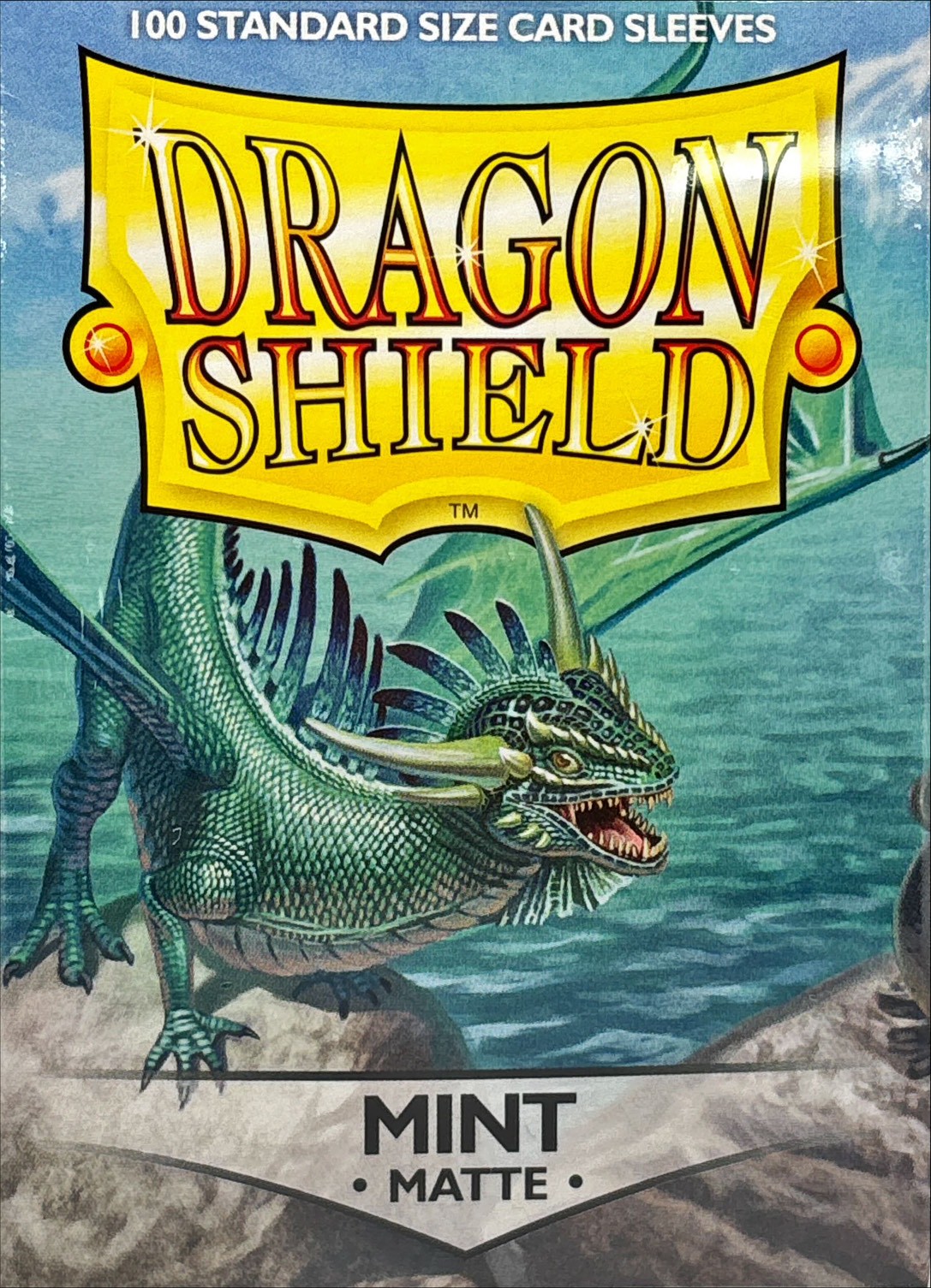 ドラゴンシールドマット(ミント) 100枚 (66×91)【サプライ】{-}